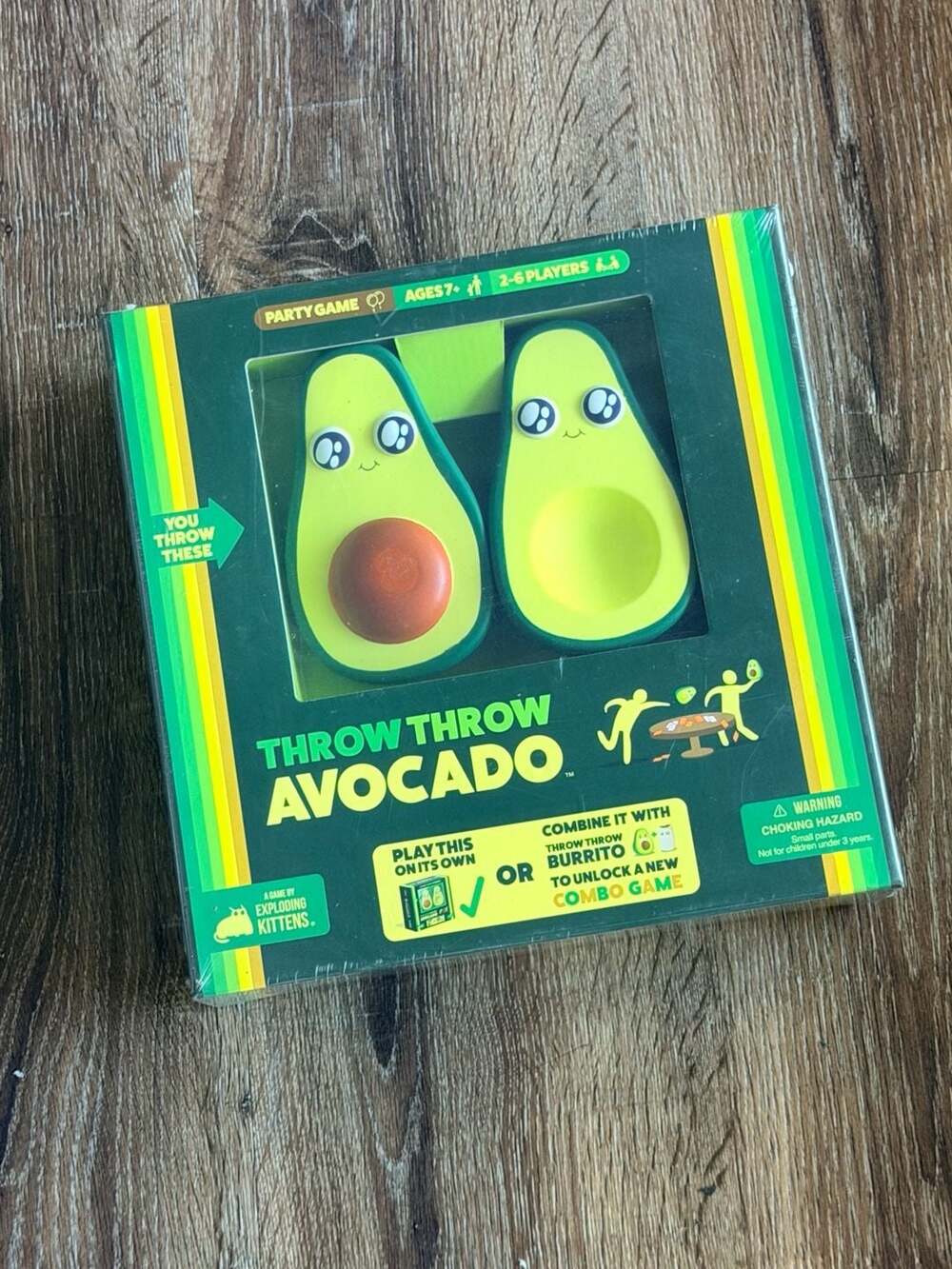 Throw Throw Avocado Original Edition Party Card Game by Exploding Kittens